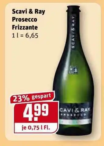 REWE Kaufpark Scavi & Ray Prosecco Frizzante Angebot