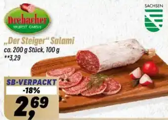 Simmel Drebacher „Der Steiger" Salami Angebot