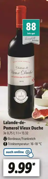 Lidl Lalande-de-pomerol vieux duche Angebot