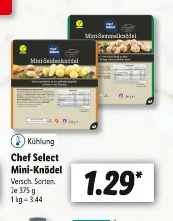 Lidl Chef select mini-knödel Angebot