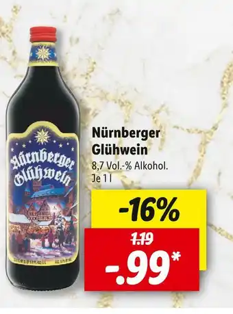 Lidl Nürnberger glühwein Angebot