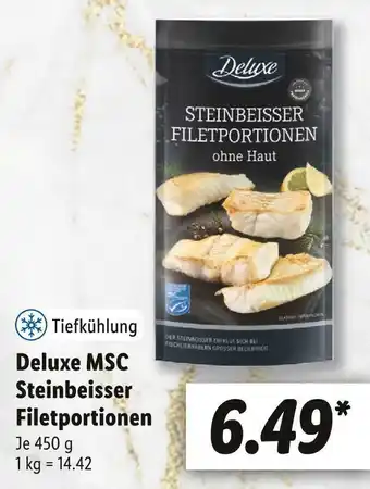 Lidl Deluxe msc steinbeisser filetportionen Angebot