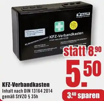 B1 Discount Baumarkt KFZ-Verbandkasten Angebot