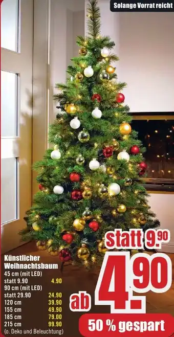 B1 Discount Baumarkt Künstlicher Weihnachtsbaum Angebot