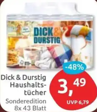 Budni Dick & Durstig Haushaltstücher Angebot