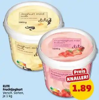 PENNY ELITE Fruchtjoghurt Angebot