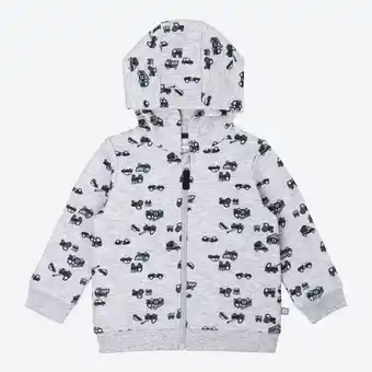 NKD Baby-Jungen-Sweatjacke mit Fahrzeug-Motiven Angebot