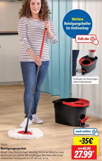 Lidl Vileda Reinigungssystem Angebot