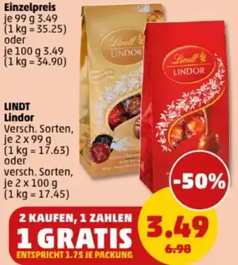 PENNY LINDT Lindor Angebot