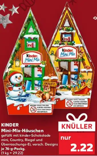 Kaufland KINDER Mini-Mix-Häuschen Angebot