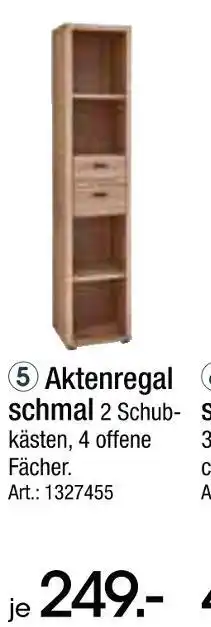 Zurbrüggen Aktenregal schmal Angebot