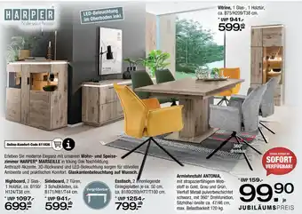 Ostermann Harper wohn- und speisezimmer marseille Angebot