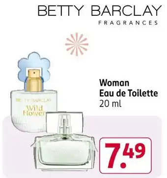 Rossmann Betty barclay woman eau de toilette Angebot