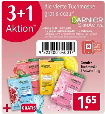 Rossmann Garnier tuchmaske Angebot