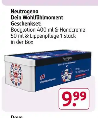Rossmann Neutrogena dein wohlfühlmoment geschenkset Angebot