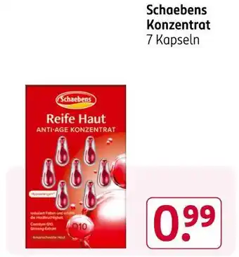 Rossmann Schaebens konzentrat Angebot