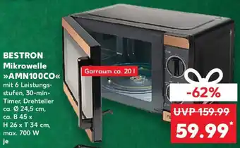 Kaufland BESTRON Mikrowelle AMN100CO Angebot