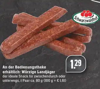 Edeka Würzige Landjäger 80g Angebot