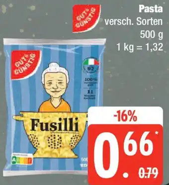 Edeka Gut & Günstig Pasta Angebot