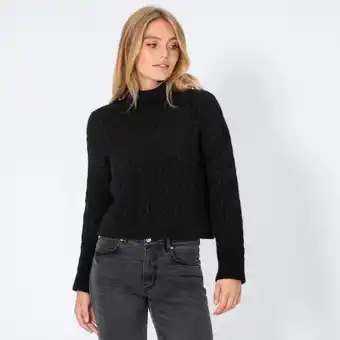 NKD Damen-Zopfstrickpullover mit Rollkragen Angebot