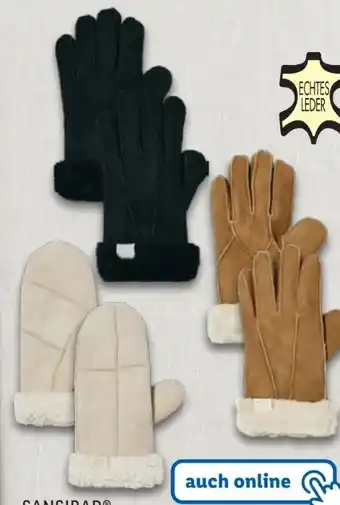 Lammfell-Handschuhe Angebot bei Lidl