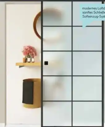 Hellweg Glasschiebetür-Set Loft Angebot