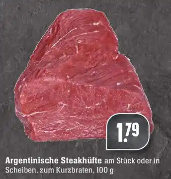 Edeka Argentinische Steakhüfte 100g Angebot