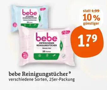 tegut Bebe reinigungstücher Angebot