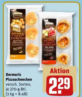 REWE Dermaris pizzaschnecken Angebot