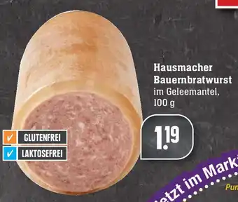 Edeka Hausmacher Bauernbratwurst 100g Angebot