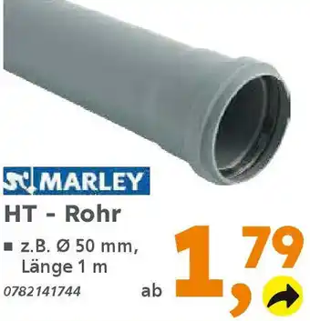 Globus Baumarkt MARLEY HT - Rohr Angebot