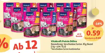 Fressnapf Vitakraft Poésie Délice Angebot