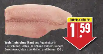 Edeka Welsfilets ohne Haut 100g Angebot