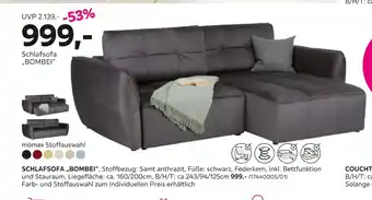 Mömax Schlafsofa „bombei“ Angebot