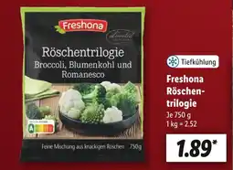 Lidl Freshona röschentrilogie Angebot