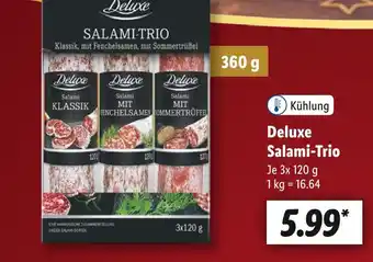 Lidl Deluxe salami-trio Angebot