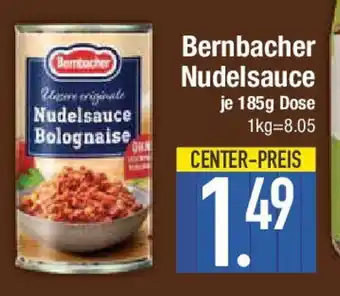 E-Center Bernbacher Nudelsauce Angebot