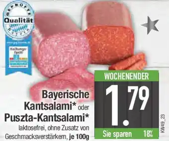 E-Center Bayerische Kantsalami* oder Puszta-Kantsalami Angebot