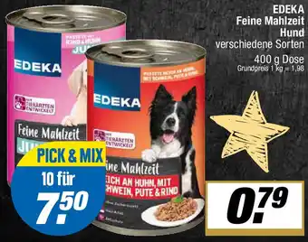 L. STROETMANN GROSSMARKT EDEKA Feine Mahlzeit Hund Angebot