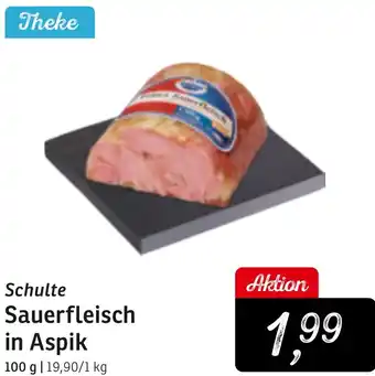 KONSUM Schulte Sauerfleisch in Aspik Angebot