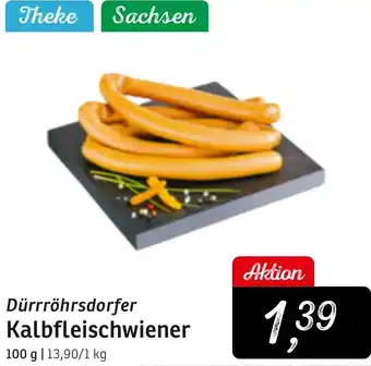 KONSUM Dürrröhrsdorfer Kalbfleischwiener Angebot