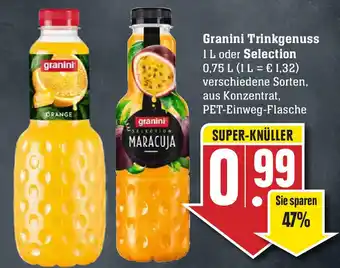 Edeka Granini Trinkgenuss oder Selection 0,75L Angebot