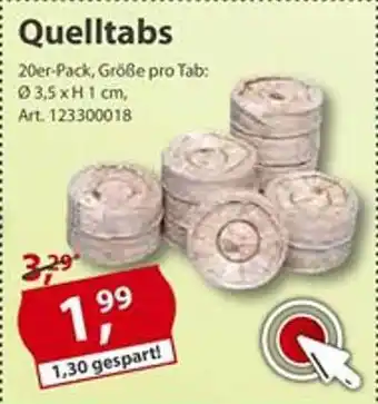 Sonderpreis Baumarkt Quelltabs Angebot