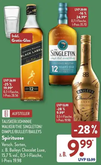 Aldi Süd Spirituose Angebot