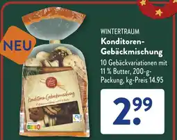 Aldi Süd WINTERTRAUM Konditoren Gebäckmischung Angebot