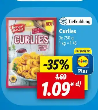 Lidl Harvest basket curlies Angebot