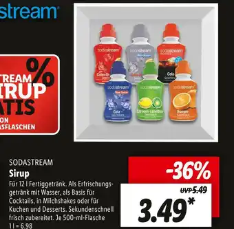 Lidl Sodastream sirup Angebot