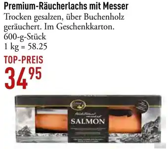 Galeria Markthalle Premium-Räucherlachs mit Messer Angebot