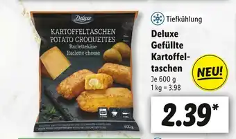Lidl Deluxe gefüllte kartoffeltaschen Angebot