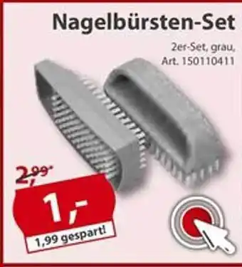 Sonderpreis Baumarkt Nagelbürsten-set Angebot